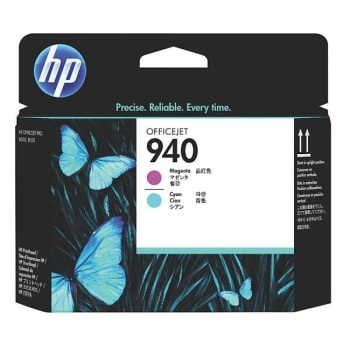 Image for HP 940 Cyan/Magenta Printhead Package Of 2 from HD Supply