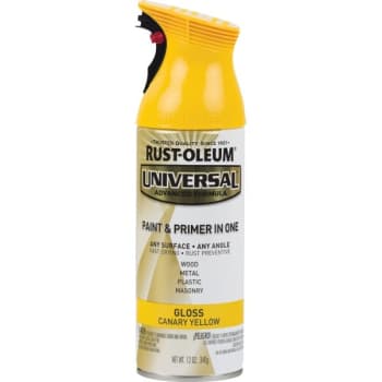 Image for Rust-Oleum Canary Yellow All Surface Gloss Spray Paint And Primer, Package Of 6 from HD Supply
