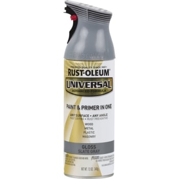 Image for Rust-Oleum Slate Gray All Surface Gloss Spray Paint And Primer, Package Of 6 from HD Supply