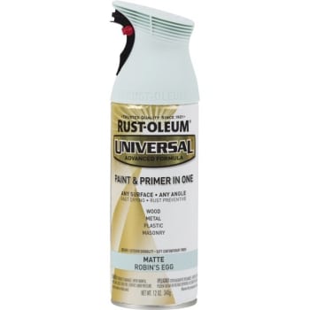 Image for Rust-Oleum Robin's Egg All Surface Matte Spray Paint and Primer, Package Of 6 from HD Supply