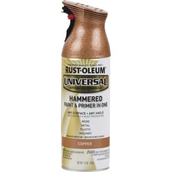 Image for Rust-Oleum Copper All Surface Hammered Spray Paint and Primer, Package Of 6 from HD Supply