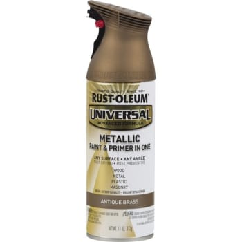 Image for Rust-Oleum Antique Brass All Surface Metallic Spray Paint/Primer, Package Of 6 from HD Supply