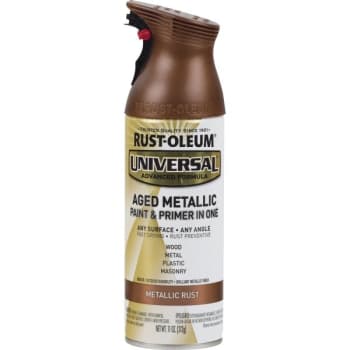 Image for Rust-Oleum Rust All Surface Aged Metallic Spray Paint and Primer, Package Of 6 from HD Supply