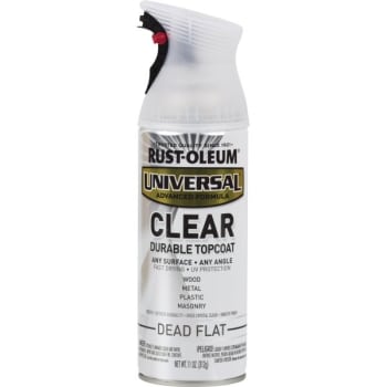 Image for Rust-Oleum Clear Dead Flat Spray Paint, Package Of 6 from HD Supply