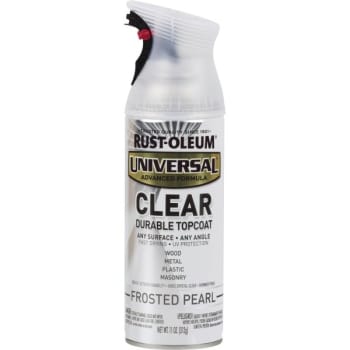 Image for Rust-Oleum 11 Oz Clear Frosted Pearl Spray Paint, Package Of 6 from HD Supply
