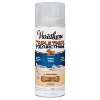 Image for Rust-Oleum Matte Triple Thick Polyurethane Spray Paint, Package Of 6 from HD Supply