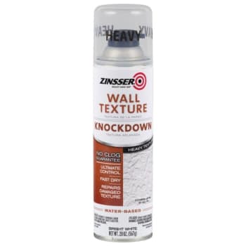Zinsser Water Based Knockdown Heavy Texture Spray Package