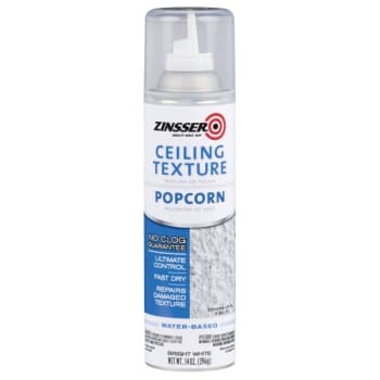 Zinsser 14 Oz Water Based Popcorn Ceiling Spray Package Of