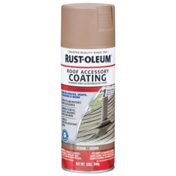 Image for Rust-Oleum 12 Oz Cedar Roof Accessory Coating, Package Of 6 from HD Supply