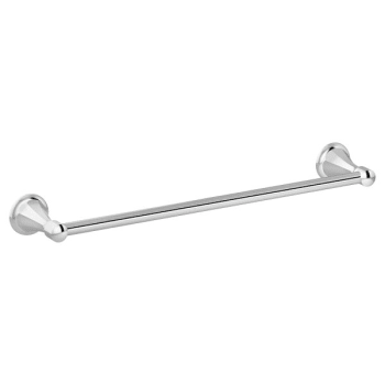 Image for Symmons Canterbury Chrome Brass Wall Mount Towel Bar 18" from HD Supply