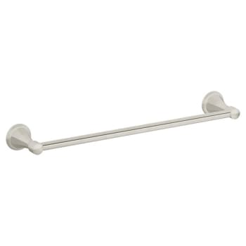 Image for Symmons Canterbury Satin Nickel Brass Wall Mount Towel Bar 18" from HD Supply