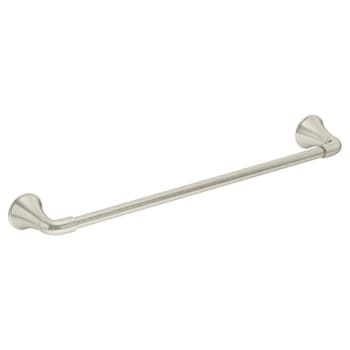 Image for Symmons Elm Satin Nickel Brass Wall Mount Towel Bar 24" from HD Supply