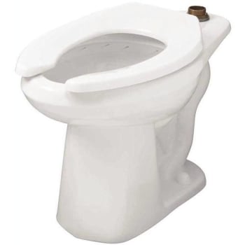 Image for Gerber North Point 10" 1-Piece 1.28/1.6 Gpf Single Flush Elongated Toilet White from HD Supply