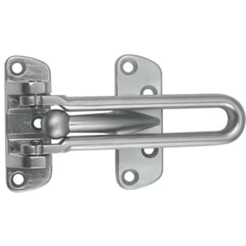 Image for Anvil Mark Satin Chrome Security Door Guard from HD Supply