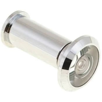 Private Brand Unbranded 9/16 In Hole 200-Degree Door Viewer In Chrome