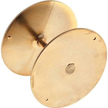 Image for Don-Jo Door Hole Cover Polished Brass from HD Supply