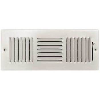Image for Truaire 12 In X 4 In 3-Way Steel Wall/ceiling Register from HD Supply