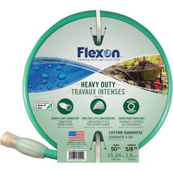 Image for Flexon Garden Hose 5-Ply 5/8" X 50 from HD Supply