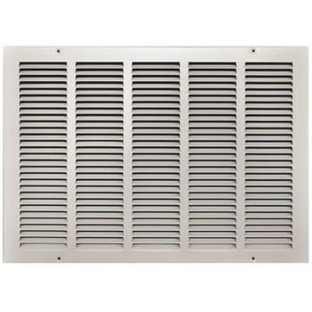Truaire 20 In X 14 In White Stamped Return Air Grille