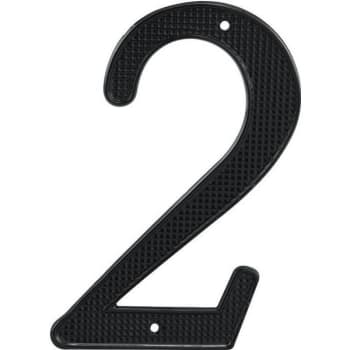 Image for Prime-Line 4 In House Number 2, Diecast, Black Finish Package Of 2 from HD Supply
