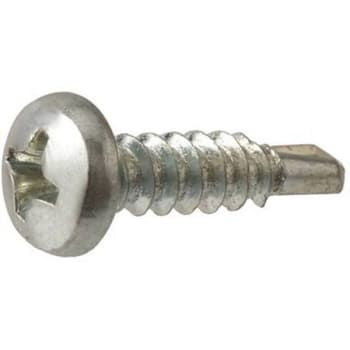 Crown Bolt #8-18 In X 1 In Pan Head Phillips Self-Drilling Screw Package Of 30