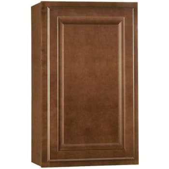 Image for Hampton Bay Hampton Assembled 18x30x12 In Wall Kitchen Cabinet In Cognac from HD Supply