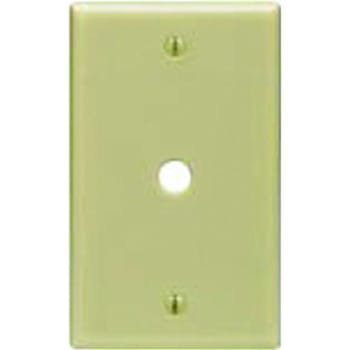 Image for Leviton Beige 1-Gang Phone Jack Wall Plate from HD Supply