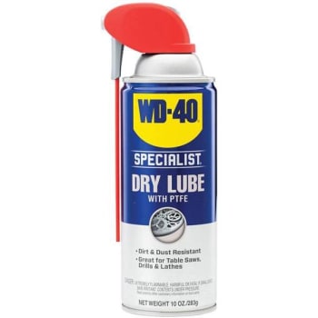 Image for Wd-40 10 Oz Dry Lube With Ptfe, Lubricant With Smart Straw Spray from HD Supply