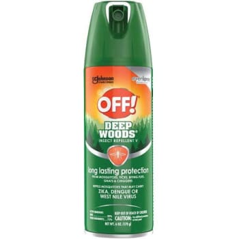 Image for Off! Deep Woods 6oz Aerosol from HD Supply