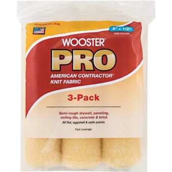 Image for Wooster 9 X 1/2 In Amer Control Knit Roller Package Of 3 from HD Supply