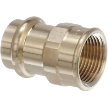 Image for Viega Propress 3/4 In X 3/4 In Zero Lead Bronze Adapter from HD Supply