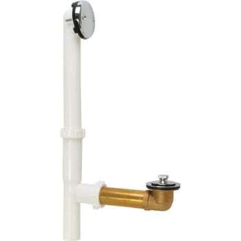 Image for Sayco Lift-And-Spin Bathtub Drain Assembly With Brass Shoe from HD Supply