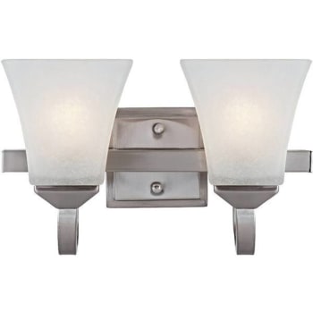 Image for Design House Torino 2-Light Satin Nickel Vanity Light from HD Supply