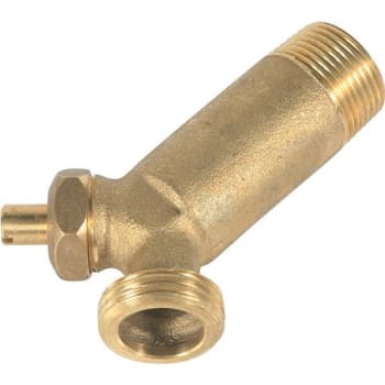 Camco 2-1/2 In Water Heater Drain Valve Brass