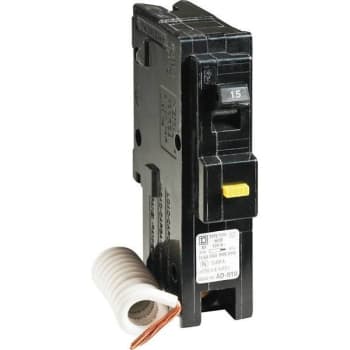Image for Square D Homeline 15 Amp Single-Pole Gfci Circuit Breaker from HD Supply