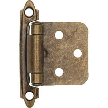 Image for Cabinet Hinge, 1-1/2 In., Antique Brass, Package Of 20 from HD Supply