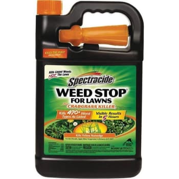 Image for Spectracide Weed Stop For Lawns 128 Oz Ready-To-Use Weed Plus Crabgrass Killer from HD Supply