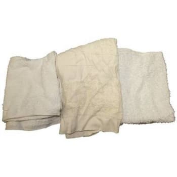 Renown 50 Lb White Half Terry Towel Cloth Box