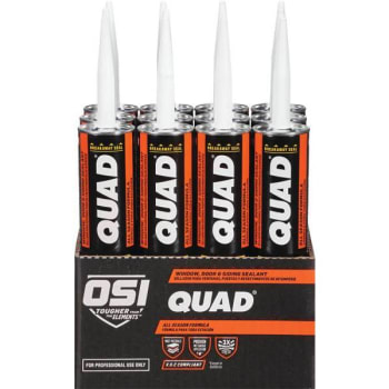 Image for Osi Quad Advanced Formula 10 Fl Oz Gray #517 Exterior Sealant Case Of 12 from HD Supply