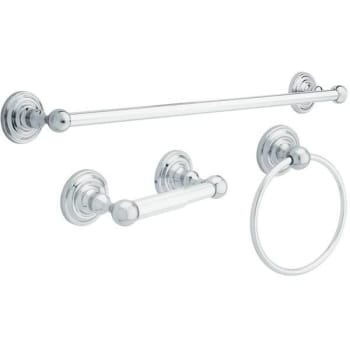 Image for Delta Greenwich 3-Piece Bath Hardware Set In Chrome from HD Supply