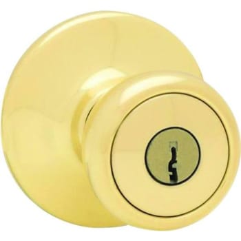 Image for Kwikset Tylo Entry Brass Lockset from HD Supply