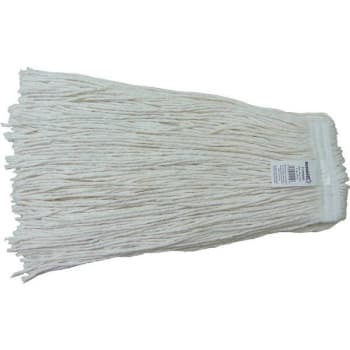Image for Renown 24 Oz 1 In 4-Ply White Headband Rayon Cut End Mop Head Case Of 6 from HD Supply