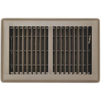 Image for Truaire 6 In X 10 In Floor Register , Brown from HD Supply