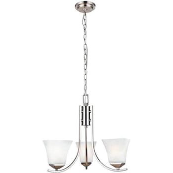Image for Design House Torino 3-Light Satin Nickel Chandelier from HD Supply