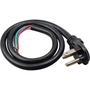 Image for Southwire 4 Ft 10/4 Round Dryer Cord In Black from HD Supply