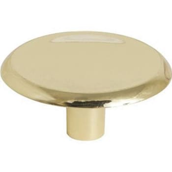 Image for Anvil Mark 1-1/2 In Polish Brass Cabinet Knob Package Of 5 from HD Supply