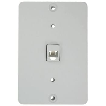 Image for Leviton Surface White Mount Wallphone Plate from HD Supply
