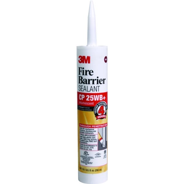 3M™ Fire Barrier Sealant, 10.1 Oz, 4Hour Rated, Red HD Supply
