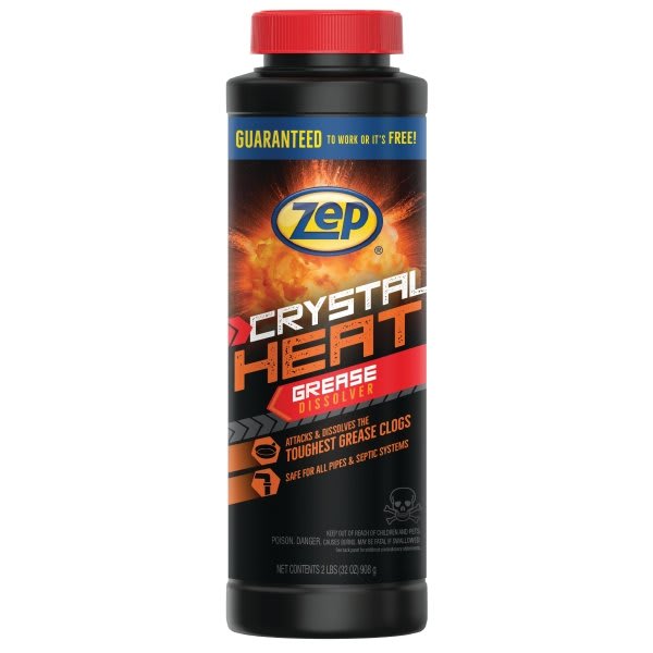Zep Commercial® Crystal Heat Drain Opener, 2 Lb HD Supply