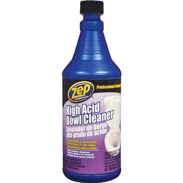 32 Ounce Zep Commercial High Acid Bowl Cleaner Case Of 4 Hd Supply Zep Commercial High Acid Bowl Cleaner